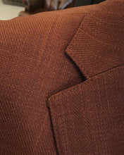 Load image into Gallery viewer, Lorenzo Moretti Slim-Fit Solid Brown Blazer
