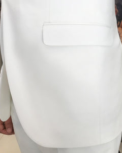 Everett Slim-Fit Solid Ivory Suit