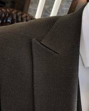 Load image into Gallery viewer, Everett Slim-Fit Solid Brown Suit
