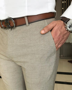 Dominic Vizon Slim Fit Solid Pants