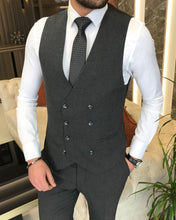 Load image into Gallery viewer, Malcolm Slim Fit Solid Anthracite Suit
