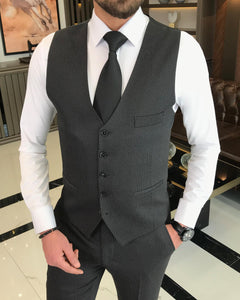 Donovan Slim-Fit Black Suit