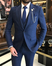 Charger l&#39;image dans la galerie, Joseph Slim-Fit Solid Dark Blue Suit
