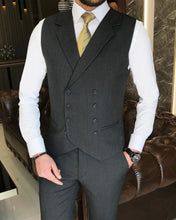 Load image into Gallery viewer, Beau Slim-Fit Solid Anthracite Suit
